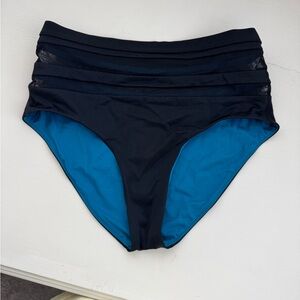Lululemon Mesh High Waisted Reversible Bikini Bottoms